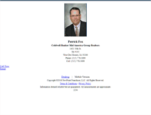Tablet Screenshot of patrickfox.homesandland.com