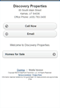 Mobile Screenshot of discoveryproperties.homesandland.com