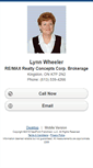 Mobile Screenshot of lynnwheeler.homesandland.com