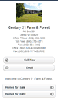 Mobile Screenshot of farmandforestrealty.homesandland.com