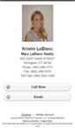 Mobile Screenshot of kristingibbons.homesandland.com