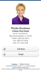 Mobile Screenshot of phyllisgoodman.homesandland.com