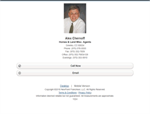 Tablet Screenshot of alexchernoff.homesandland.com