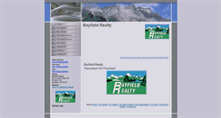 Desktop Screenshot of bayfieldrealty.homesandland.com