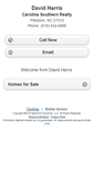 Mobile Screenshot of davidharris.homesandland.com