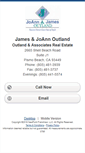 Mobile Screenshot of joannoutland.homesandland.com