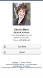 Mobile Screenshot of ceceliabeck.homesandland.com