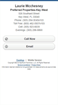 Mobile Screenshot of lauriemcchesney.homesandland.com