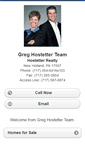 Mobile Screenshot of greghostetter.homesandland.com