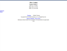 Tablet Screenshot of mcoulam.homesandland.com