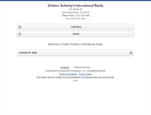 Tablet Screenshot of childersagency.homesandland.com