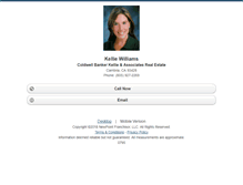 Tablet Screenshot of kelliewilliams.homesandland.com