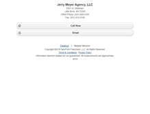 Tablet Screenshot of jerrymeyeragency.homesandland.com