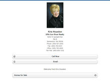 Tablet Screenshot of krishouston.homesandland.com