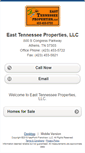 Mobile Screenshot of easttnproperties.homesandland.com