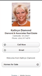 Mobile Screenshot of kathryndiamond.homesandland.com