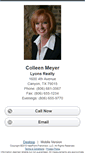 Mobile Screenshot of colleenmeyer.homesandland.com