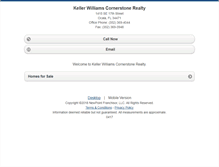 Tablet Screenshot of kwocala.homesandland.com