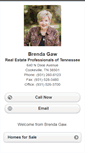 Mobile Screenshot of brendagaw.homesandland.com