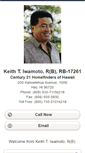 Mobile Screenshot of iwamotok.homesandland.com