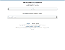 Tablet Screenshot of exitrealtyadvantage.homesandland.com