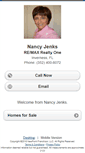 Mobile Screenshot of nancyjenks.homesandland.com