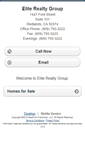 Mobile Screenshot of eliterealtygroup.homesandland.com