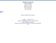 Tablet Screenshot of mirellaesposito.homesandland.com