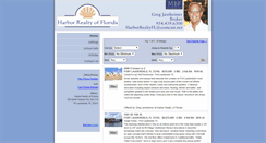 Desktop Screenshot of harborrealtyfl.homesandland.com