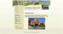 Desktop Screenshot of coldwellbankerbighamrealtors.homesandland.com