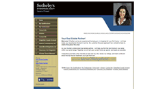 Desktop Screenshot of laurafreed.homesandland.com