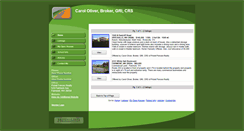 Desktop Screenshot of carololiver.homesandland.com