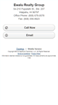 Mobile Screenshot of ewalurealtygroup.homesandland.com