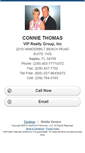 Mobile Screenshot of conniethomasvip.homesandland.com