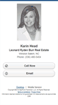 Mobile Screenshot of karinhead.homesandland.com