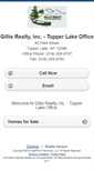 Mobile Screenshot of gillisrealty.homesandland.com