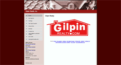 Desktop Screenshot of gilpinrealty.homesandland.com