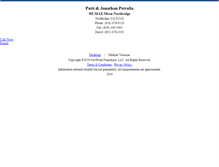 Tablet Screenshot of petralia.homesandland.com
