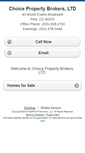 Mobile Screenshot of choicepropertybrokers.homesandland.com