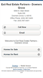 Mobile Screenshot of exitrealestatepartners.homesandland.com