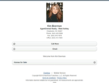 Tablet Screenshot of kimboerman.homesandland.com