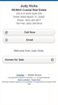 Mobile Screenshot of judyhicks.homesandland.com