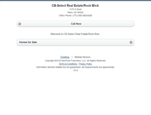 Tablet Screenshot of cbvillagecentral.homesandland.com
