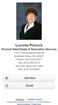 Mobile Screenshot of lucretiapinnock.homesandland.com