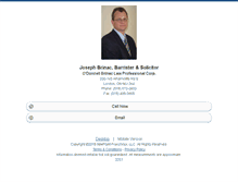Tablet Screenshot of josephbrinac.homesandland.com