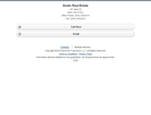 Tablet Screenshot of godinrealestate.homesandland.com
