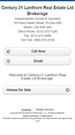 Mobile Screenshot of century21madoc.homesandland.com