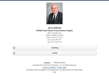 Tablet Screenshot of jerryaldrich.homesandland.com