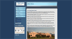 Desktop Screenshot of highcountryaz.homesandland.com