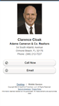 Mobile Screenshot of clarencecloak.homesandland.com